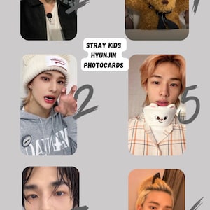 Hyunjin Stray Kids SKZ Fotokarten-Set, Bias-Bilder, K-Pop