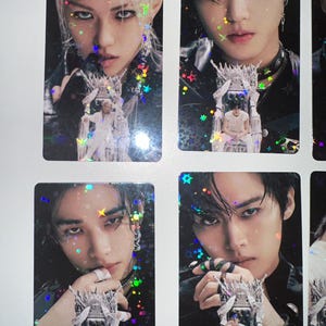 Cartes photo géantes Stray Kids | skz | holo