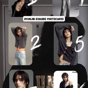 Enfants errants | Cartes photo de l'écuyer SKZ Hyunjin