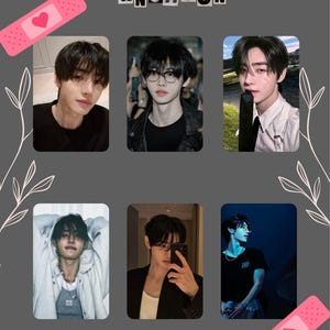 Cartes photo Sunghoon enhypen | k-pop