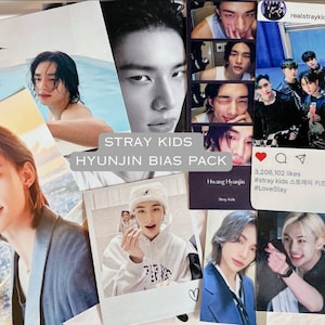 Pack biaisé de K-Pop Hyunjin des Stray Kids | mystère aléatoire | cadeau pour les amis