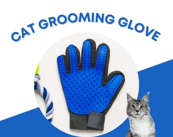 Guanto per la toelettatura del gatto (coppia)