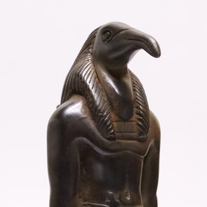 Egyptian Mythology Decor Thoth Statue God of Knowledge and Wisdom Figure Egypt Handmade Stone