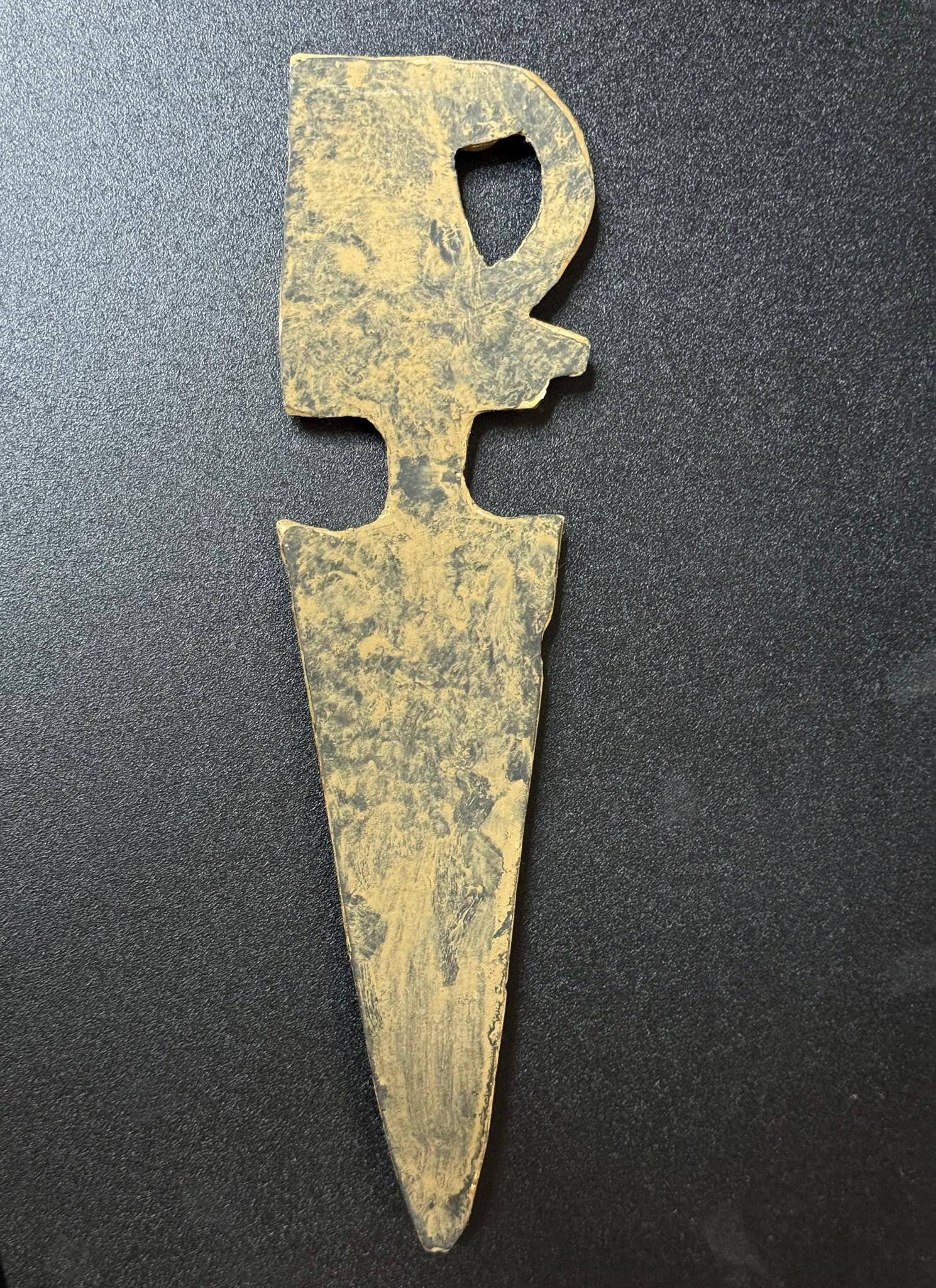 Egyptian Stone Dagger Statue – Eye of Horus Sculpture, Ancient Egypt ...