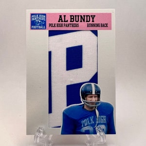 Al Bundy Custom Patch Football Card Polk High Married with Children