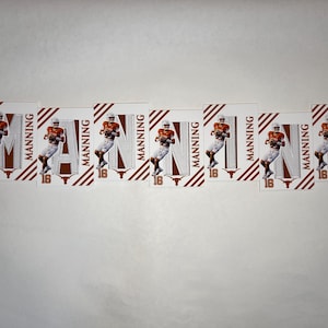 Arch Manning Texas Longhorns Custom Patch Card Full Nameplate