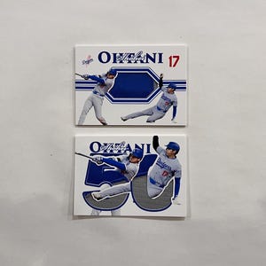 Shohei Ohtani Los Angeles Dodgers Custom Patch Art Card 50/50