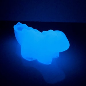 Lucertola che si illumina al buio - Piccolo bagliore