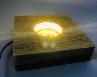 Square Wooden Display Base