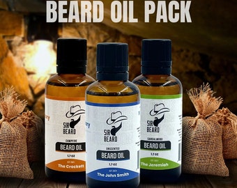 Beard Oil Package, Organic Beard Oil