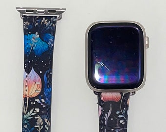 Apple Watch Band -Flowers Light the Night