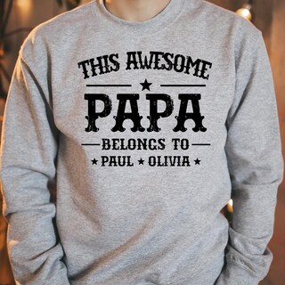Felpa Regalo Per Nonno - Fellow Friends Grandpa Sweatshirt | Maglione Morbido E Stiloso Per Compleanno Nonno