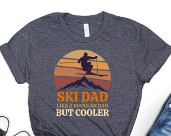 Ski Dad T-Shirt, Cooler Dad Gift