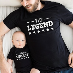Father and Son Matching Outfits the Legend and the Legacy