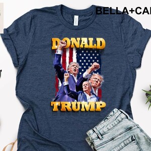 Donald Trump 2024 Tee, Trump 45/47 President Shirt, America First Shirt, Election Shirts For Trump Supporter, Make America Great Again Shirt