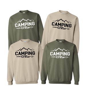 Camping Family Sweatshirt, Camping Crew Sweatshirt, Camper Hoodie Sweatshirt , Adventure Hoodie, Hiking Hoodie, Camp Life Hoodie, Camp Squad