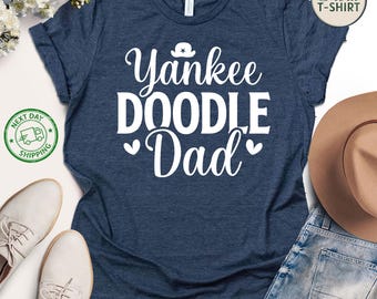 Camiseta Yankee Doodle Dad – Camiseta patriótica divertida de EE. UU.
