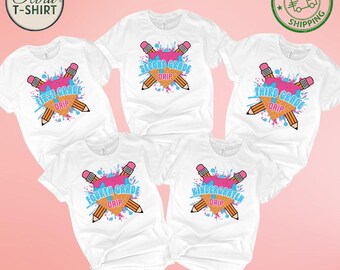 Ice Cream Drip Grade Shirt – Back to School Outfit