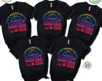 Pigeon Forge Family Vacation Shirt 2026 – Matching Tennessee Trip Tee