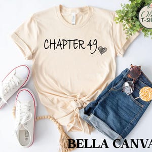 Chapter 49 Birthday Shirt, Vintage 1972 Tee, Funny 49th Gift
