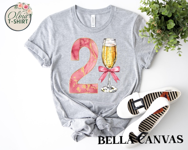 Funny 21st Birthday Tshirt Party Outfit, Gift for Her Etsy — free download