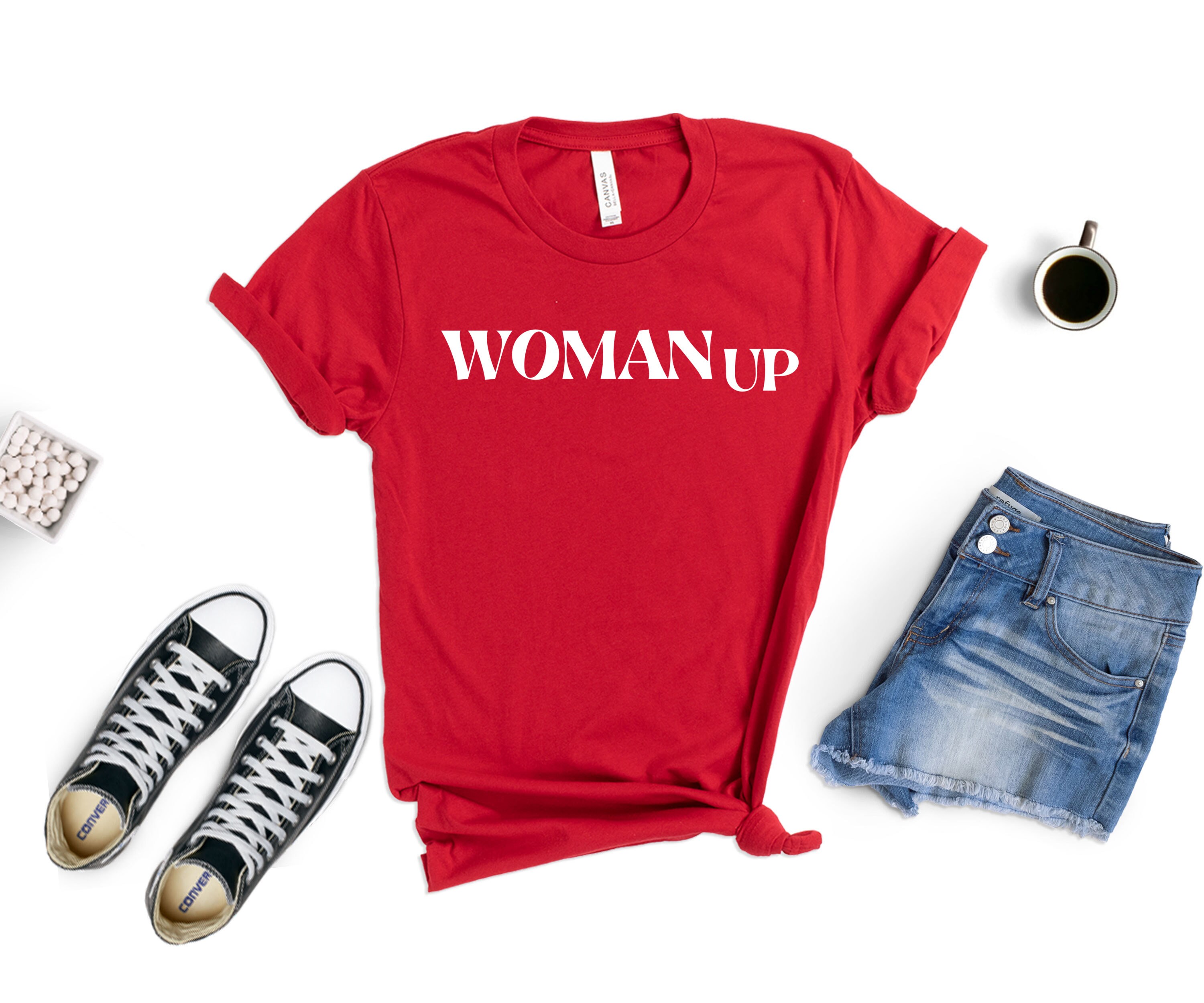 Discover Woman Up Shirt, Feminist Tshirt, Girl Power Shirt, Women Empowerment Tshirt, Women's Power Shirt, Motivational Shirt, Inspirational Tee