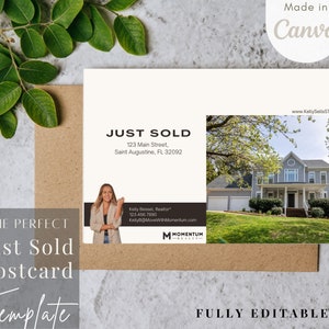 Postcard Template | Canva Template | EDDM Postcard | Real Estate Farming