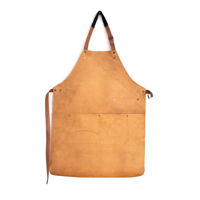 Brown Leather Apron reverse