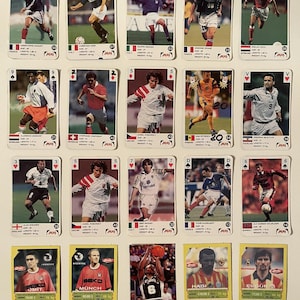 Rare vintage Football Cards 2000s ''Champions'' ''Akas'' +Futbol stars ''Andic'' 2001. Also, 1 Basketball card  Lot of 20