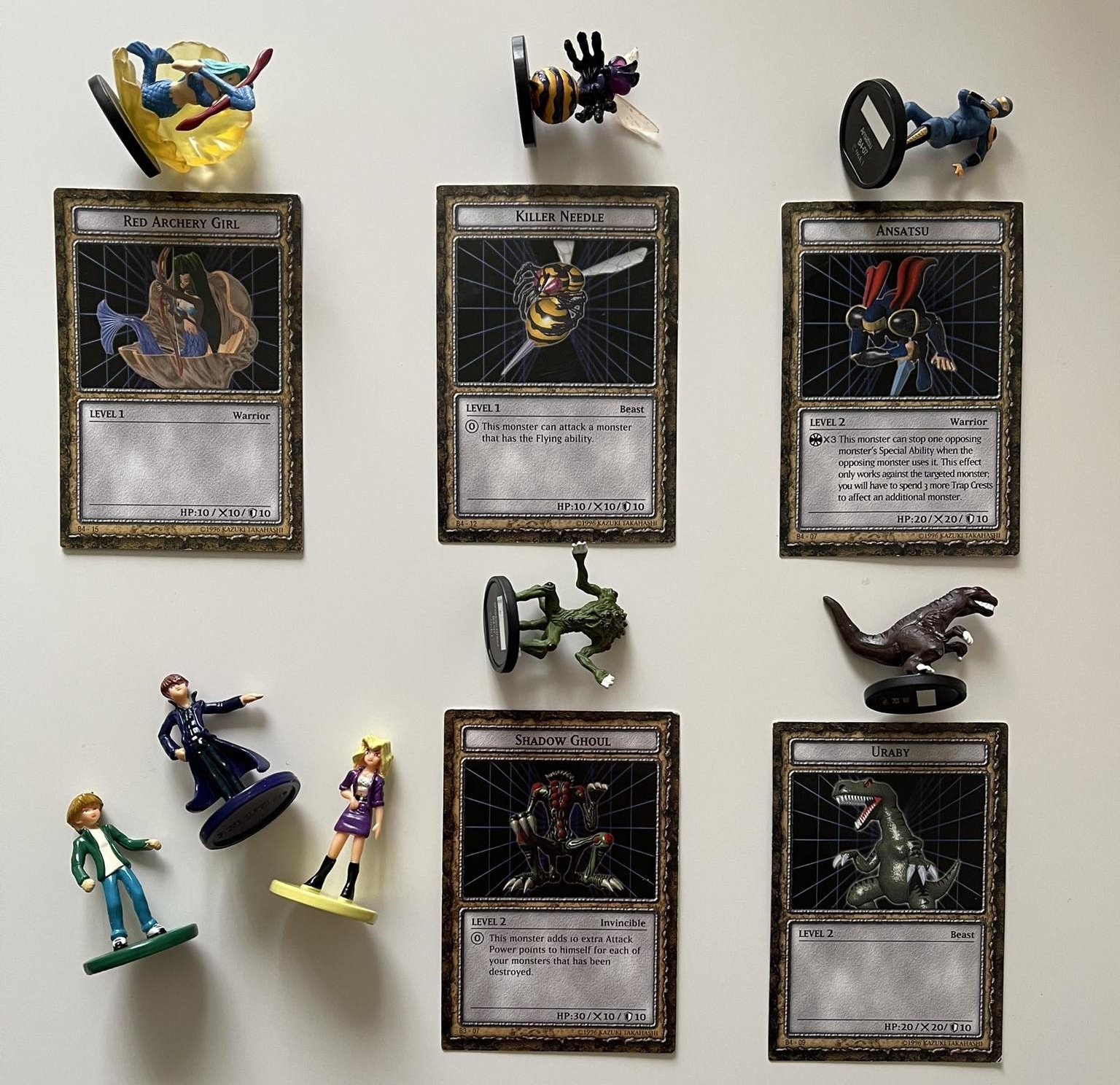 yugioh dungeon dice monsters figures