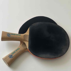 Vintage, Rare, Very old Table Tennis Rackets, Racquets &#39;&#39;Narova&#39;&#39; Estonia Set of 2! Never Used