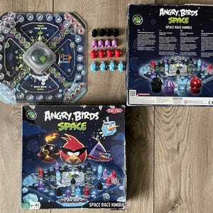 Angry Birds Rovio Space Race Kimble Jeu de société de stratégie tactique 2012 Ensemble complet