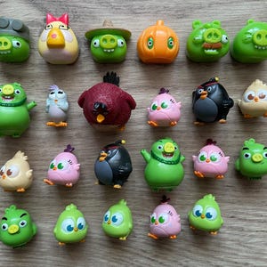 Rare Angry Birds ROVIO Figurines, Toys, Lot of 23!
