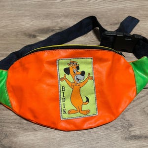 Seltene Vintage Fanny Pack Huckleberry Hound Cartoon Hüfttasche