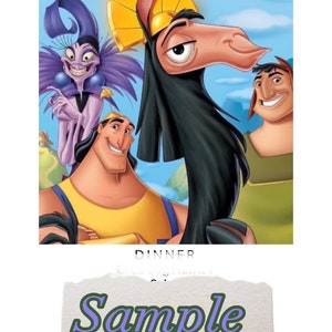Emperors New Groove Dinner & a Movie