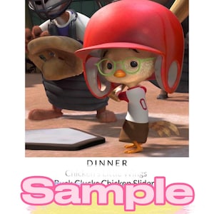 Chicken Little dinner and a movie