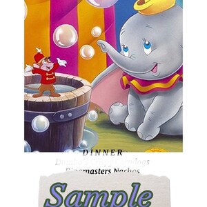 Dumbo Theme Dinner & a Movie
