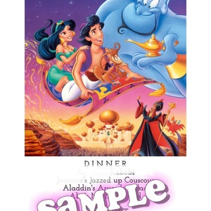 Aladdin Dinner and a movie