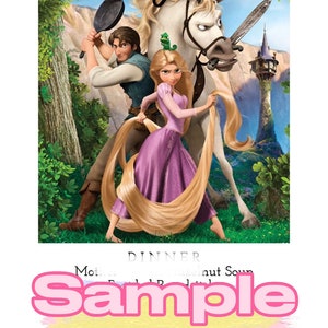 Tangled dinner and a movie