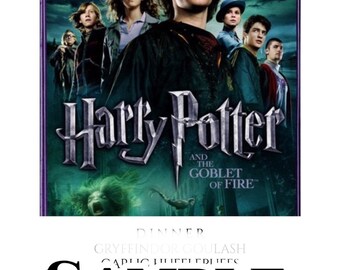 The goblet of fire dinner & a movie