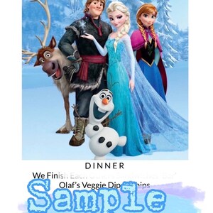 Frozen dinner and a movie