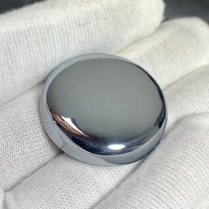 43.30 Cts   Natural Beautiful Silicon Round Shape Gemstone   Natural Silicon Cabochon Dainty For Pendand jewellry Size(30x30x7)