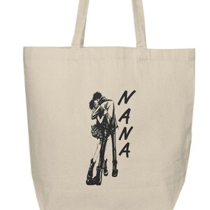 Nana Canvas Tote Bag – Borsa In Tela Con Frase Personalizzata – Regalo Per Nipoti E Nonne