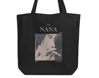 Nana Anime Organic Cotton Tote Bag - Blast Design