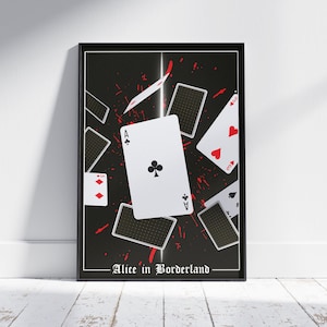 Alice in Borderland Poster- Arisu- Karube- Chouta- Japanese Drama