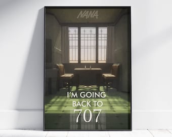Nana Anime 505 Inspired Wall Art Print (Digital Download)