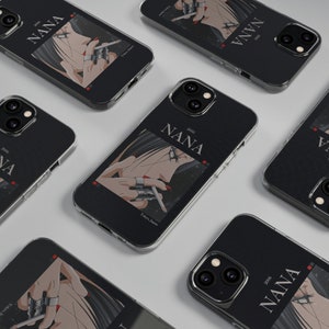 Nana Anime Phone Case- Anime Phone Case- Clear Phone Case- Nana Manga- Nana Osaki- Nana x Hachi- Ai Yazawa