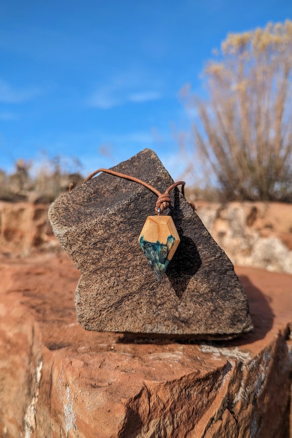 Blue Steel Pendant