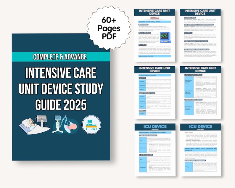 Hoja de referencia para dispositivos de UCI: Guía Impella y IABP (descarga digital) imagen 4