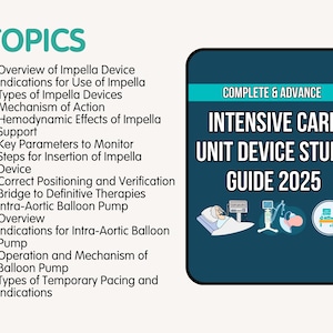 Hoja de referencia para dispositivos de UCI: Guía Impella y IABP (descarga digital) imagen 2